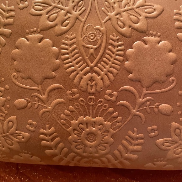 The Sak Brown Leather Clutch NWT - Picture 8 of 12